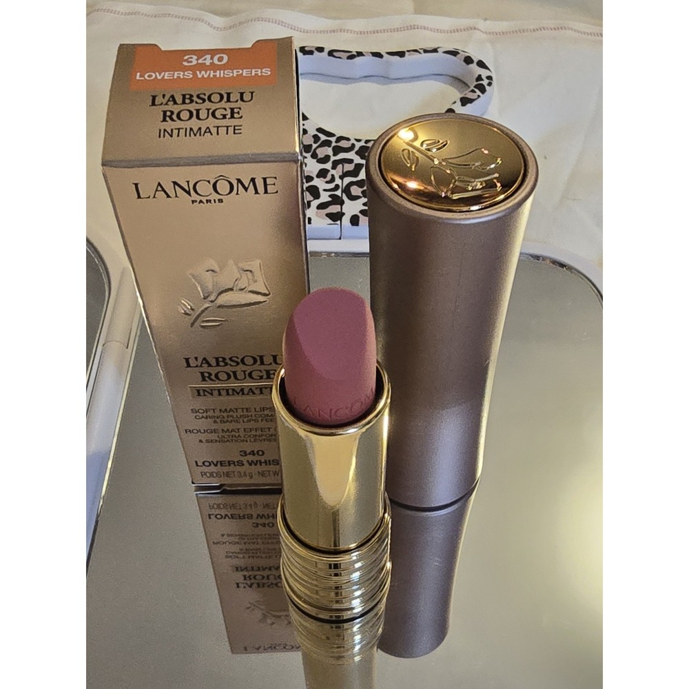 Lancome L' Absolu Rouge Lipstick 340 Lovers Whisper Matte
